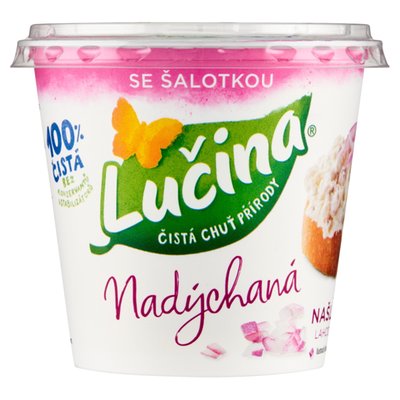 Obrázek ŠETŘÍME JÍDLEM: Lučina Nadýchaná se šalotkou 140g