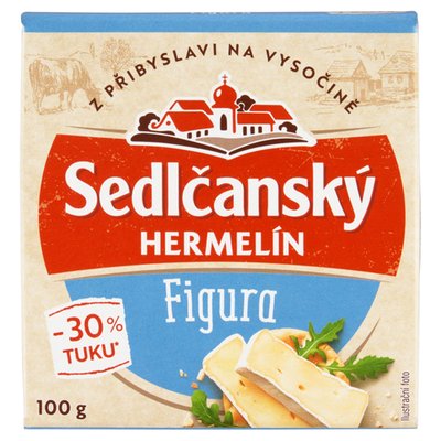 Obrázek ŠETŘÍME JÍDLEM: Sedlčanský Hermelín figura 100g