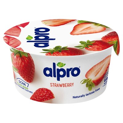 Obrázek ŠETŘÍME JÍDLEM: Alpro sójový fermentovaný výrobek jahoda 150g