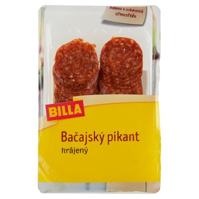 Obrázek ŠETŘÍME JÍDLEM: BILLA Bačajský pikant krájený 100g