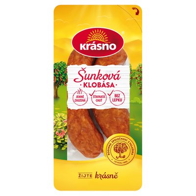 Obrázek ŠETŘÍME JÍDLEM: Krásno Šunková klobása 200g