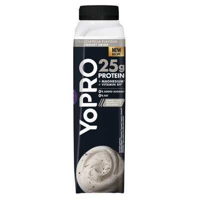 Obrázek ŠETŘÍME JÍDLEM: YoPro Jogurtový nápoj s příchutí stracciatella 300g