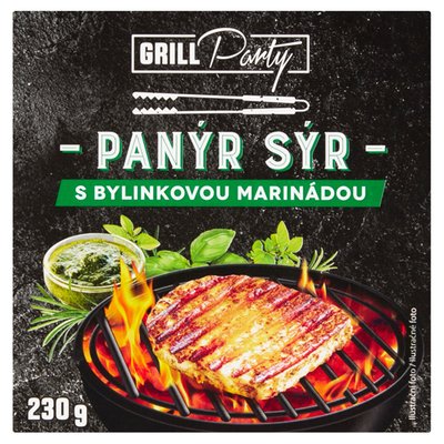 Obrázek ŠETŘÍME JÍDLEM: GRILL Party Panýr sýr s bylinkovou marinádou 230g