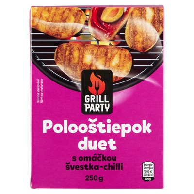 Obrázek ŠETŘÍME JÍDLEM: GRILL Party Polooštiepok duet s omáčkou švestka-chilli 250g