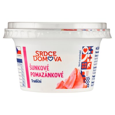 Obrázek ŠETŘÍME JÍDLEM: Srdce domova Tradiční šunkové pomazánkové 150g