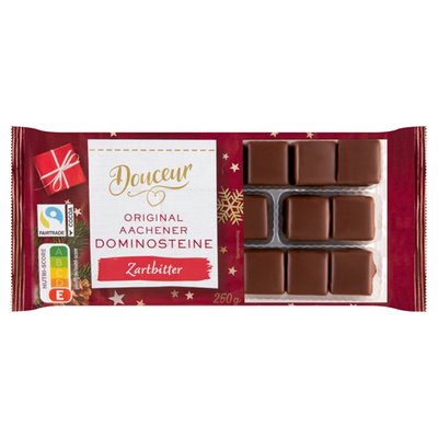 Obrázek DOUCEUR DOMINOSTEINE DARK CHOCOLATE VEG