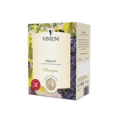 Obrázek Vinium BIB-Merlot 3,0l