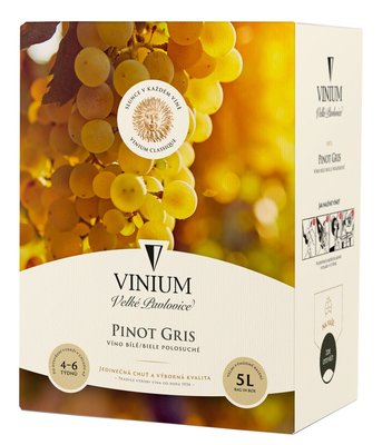 Obrázek Vinium BIB-Pinot Gris 5,0l