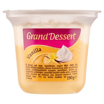 Obrázek ŠETŘÍME JÍDLEM: Ehrmann Grand Dessert Vanilla 190g