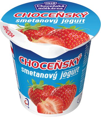 Obrázek ŠETŘÍME JÍDLEM: Choceň smetanový jogurt jahoda 150g