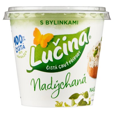 Obrázek ŠETŘÍME JÍDLEM: Lučina Nadýchaná s bylinkami 140g