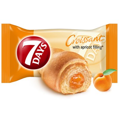 Obrázek 7 Days Croissant s meruňkovou náplní 60g