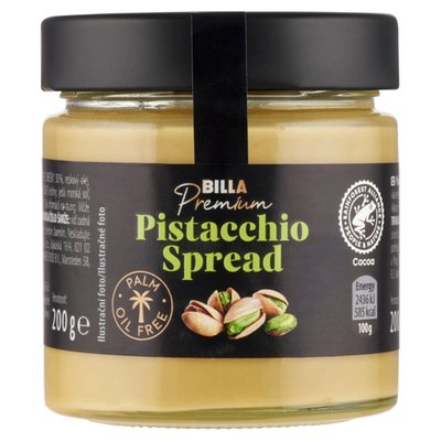 Obrázek BILLA Premium Pistáciová pomazánka 200g