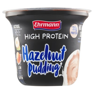 Obrázek ŠETŘÍME JÍDLEM: Ehrmann High Protein Pudding Hazelnut 200g