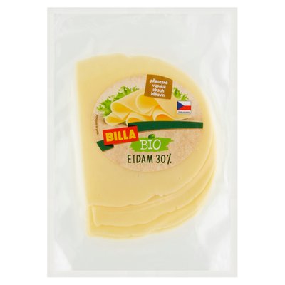 Obrázek ŠETŘÍME JÍDLEM: BILLA BIO Eidam 30 % 100g