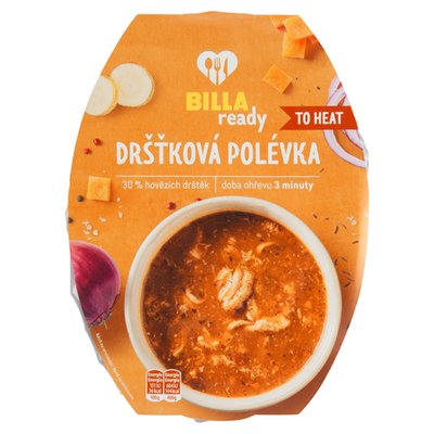 Obrázek BILLA Ready Dršťková polévka 400g