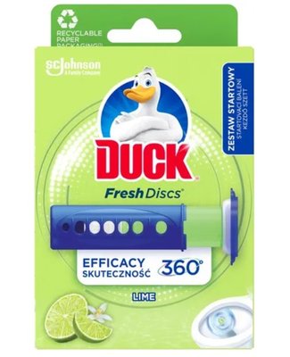 Obrázek Duck Fresh Discs čistič WC limetka 36 ml