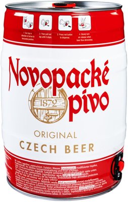 Obrázek ŠETŘÍME JÍDLEM: Novopacké pivo soudek 5l