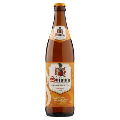 Obrázek ŠETŘÍME JÍDLEM: Svijany Svijanská desítka pivo světlé výčepní 500ml