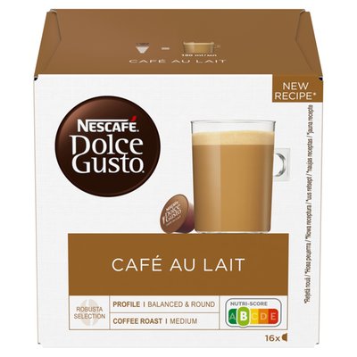 Obrázek ŠETŘÍME JÍDLEM: NESCAFÉ Dolce Gusto Café au Lait kávové kapsle 16 ks