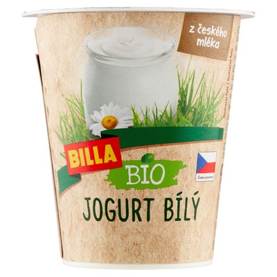 Obrázek ŠETŘÍME JÍDLEM: BILLA BIO Jogurt bílý 150g