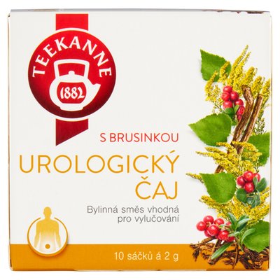 Obrázek Teekanne Urologický čaj s brusinkou 10 x 2,0g (20g)