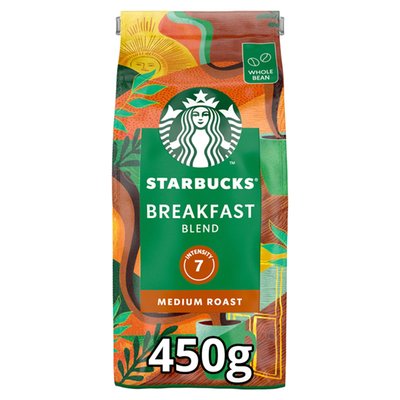 Obrázek STARBUCKS Breakfast Blend, zrnková káva, 450g