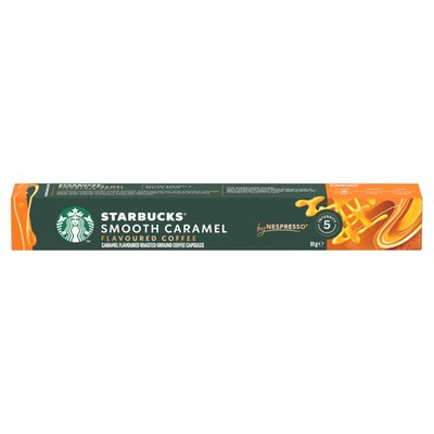 Obrázek Starbucks by Nespresso Smooth Caramel Flavoured Coffee, kávové kapsle - 10 kapslí v balení