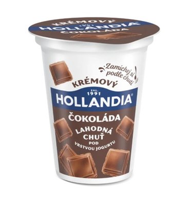 Obrázek Hollandia krémový jogurt čokoláda s kulturou BiFi 150g