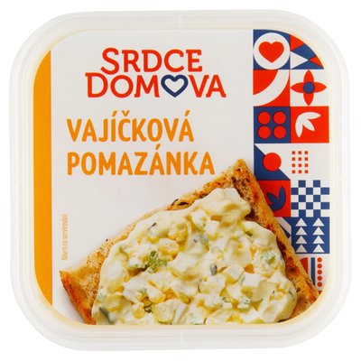 Obrázek ŠETŘÍME JÍDLEM: Srdce domova Vajíčková pomazánka 135g