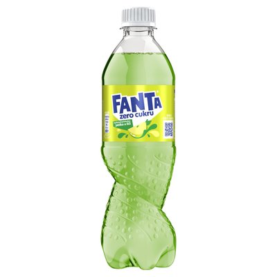 Obrázek Fanta Zero cukru s příchutí jablka a liči 500ml