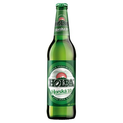 Obrázek ŠETŘÍME JÍDLEM: Holba Horská 10 světlé výčepní pivo 0,5l