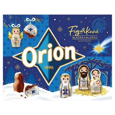 Obrázek ORION Vánoční kolekce mléčná figurková 348g