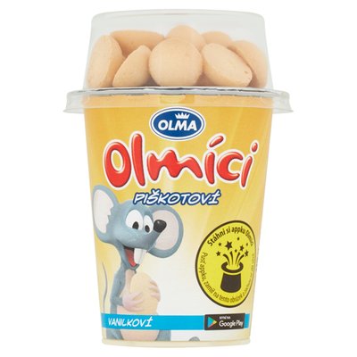 Obrázek ŠETŘÍME JÍDLEM: Olma Olmíci Piškotoví vanilkoví 113g