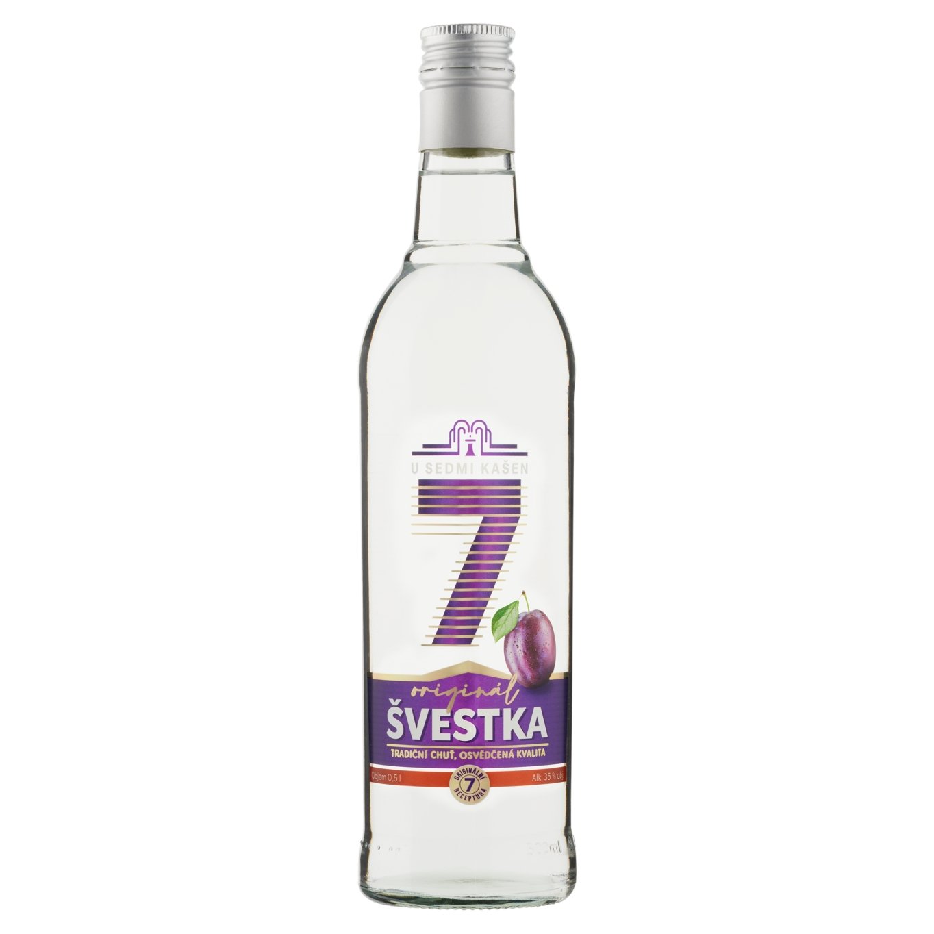 U Sedmi Kašen Originál švestka 0,5l