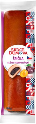 Obrázek Srdce domova Špička se švestkovou náplní 100g