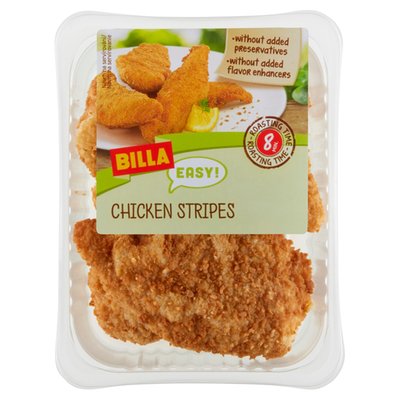 Obrázek ŠETŘÍME JÍDLEM: BILLA EASY Smažené kuřecí stripsy 200g