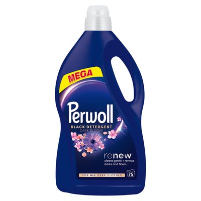 Obrázek Perwoll prací gel Dark Bloom 75 praní, 3750ml