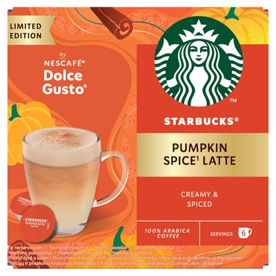 Obrázek STARBUCKS Pumpkin Spice Latte by NESCAFÉ Dolce Gusto - 12 kapslí (6 šálků), 129g