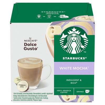 Obrázek STARBUCKS White Mocha by NESCAFÉ Dolce Gusto - 12 kapslí (6 šálků)