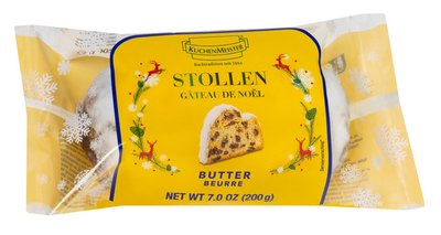 Obrázek Máslová štola s rozinkami 200g