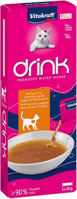 Obrázek Vitakraft Cat drink kuřecí - taurin 5x30g