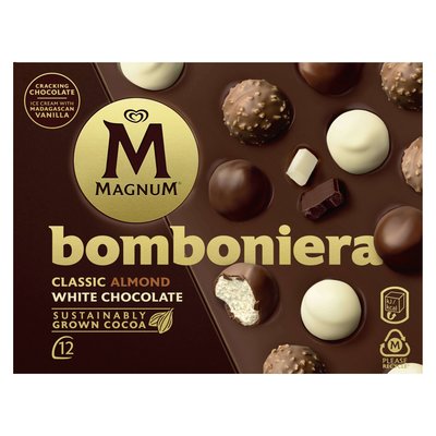 Obrázek Magnum Bomboneria Classic Almond White Chocolate 12 ks 140ml