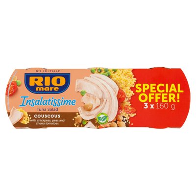 Obrázek Rio Mare Insalatissime kuskus 3 x 160g