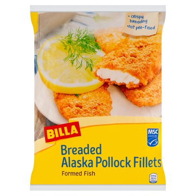 Obrázek BILLA Obalované filety z tresky aljašské 800g