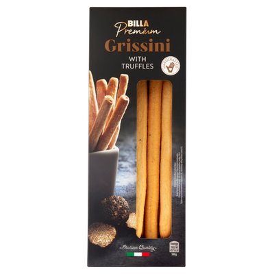 Obrázek BILLA Premium Grissini tyčinky s lanýži 120g