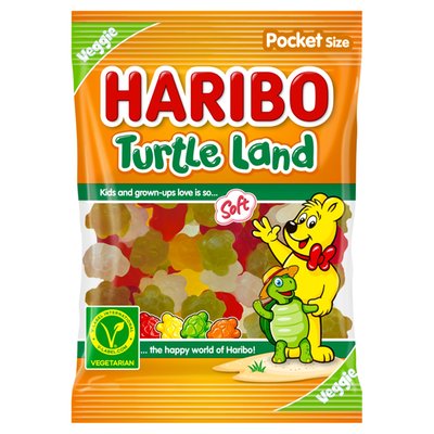 Obrázek Haribo Turtle Land želé s ovocnou příchutí 80g