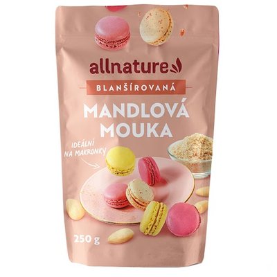 Obrázek Allnature Mandlová mouka blanšírovaná 250 g