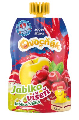 Obrázek Ovocňák Mošt Jablko-višeň 200ml