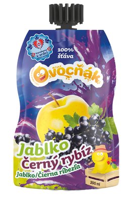 Obrázek Ovocňák Mošt Jablko-černý rybíz 200ml